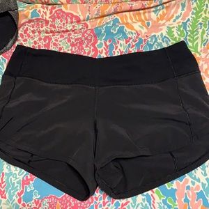 Lululemon speed up shorts black